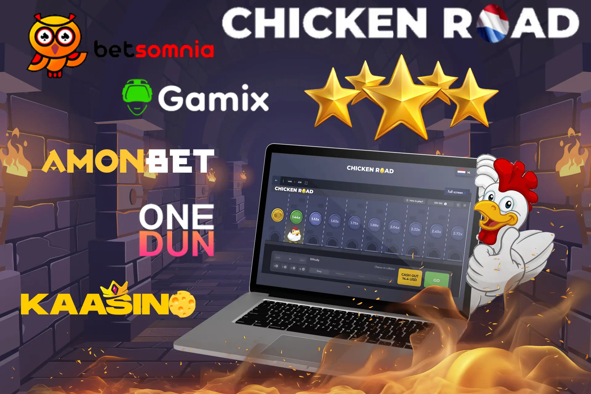 De beste online casino's om Chicken Road te spelen