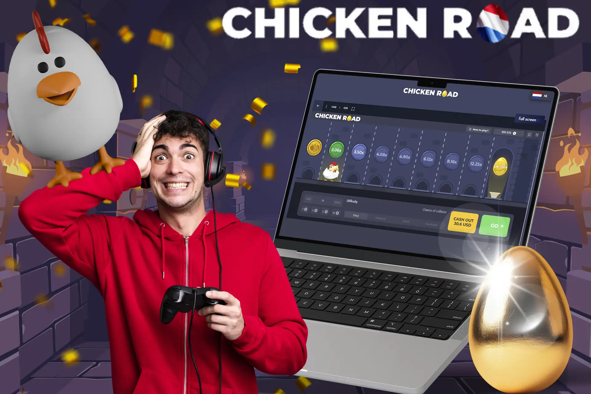 Het Crash Spel is geschikt voor iedereen met een verscheidenheid aan volatiliteit en de grootte van mogelijke uitbetalingen.